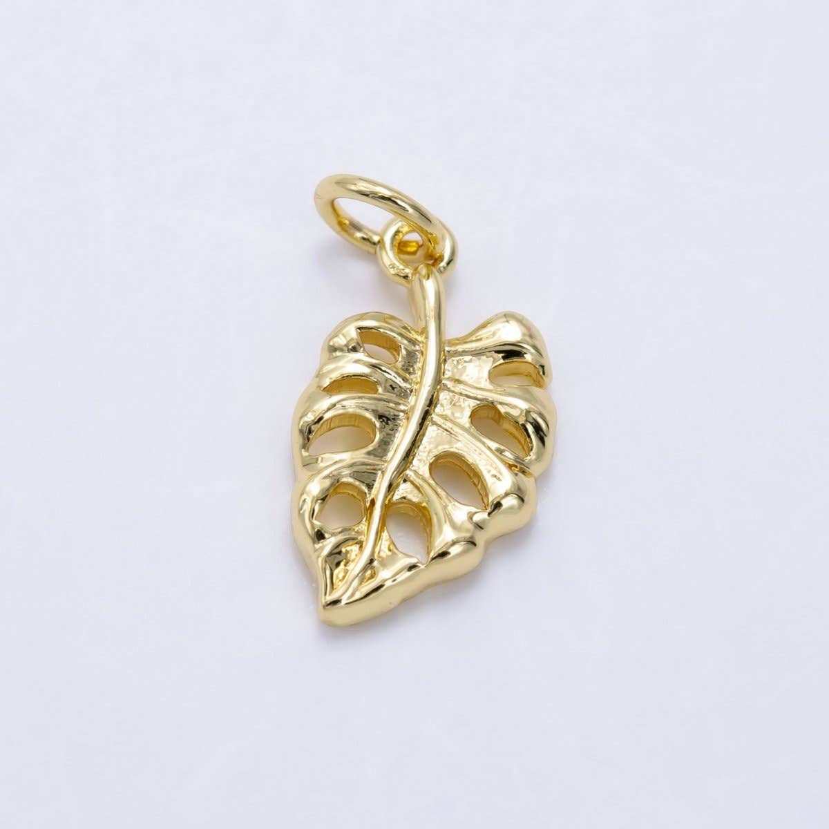 Monstera Palm Leaf Charm