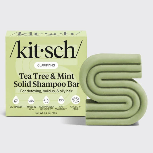 Kitsch | Tea Tree & Mint Clarifying Shampoo Bar