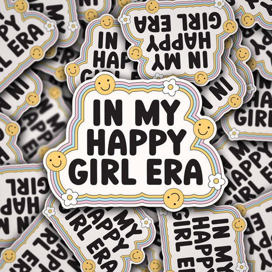 Vinyl Decal In My Happy Girl Era