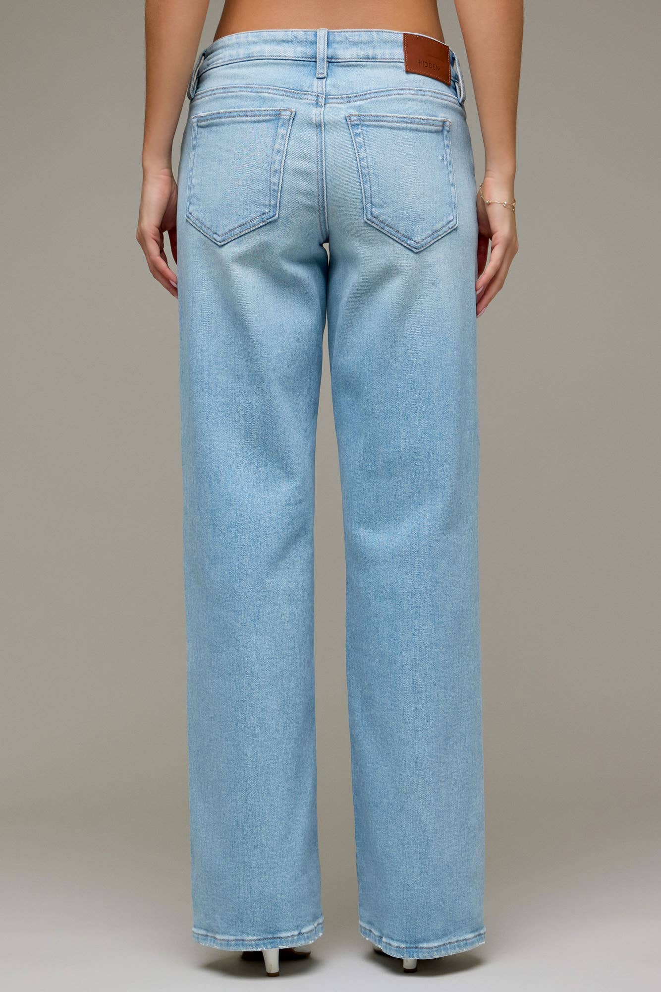 Light Wash Low Rise 32" Inseam Dad Jean