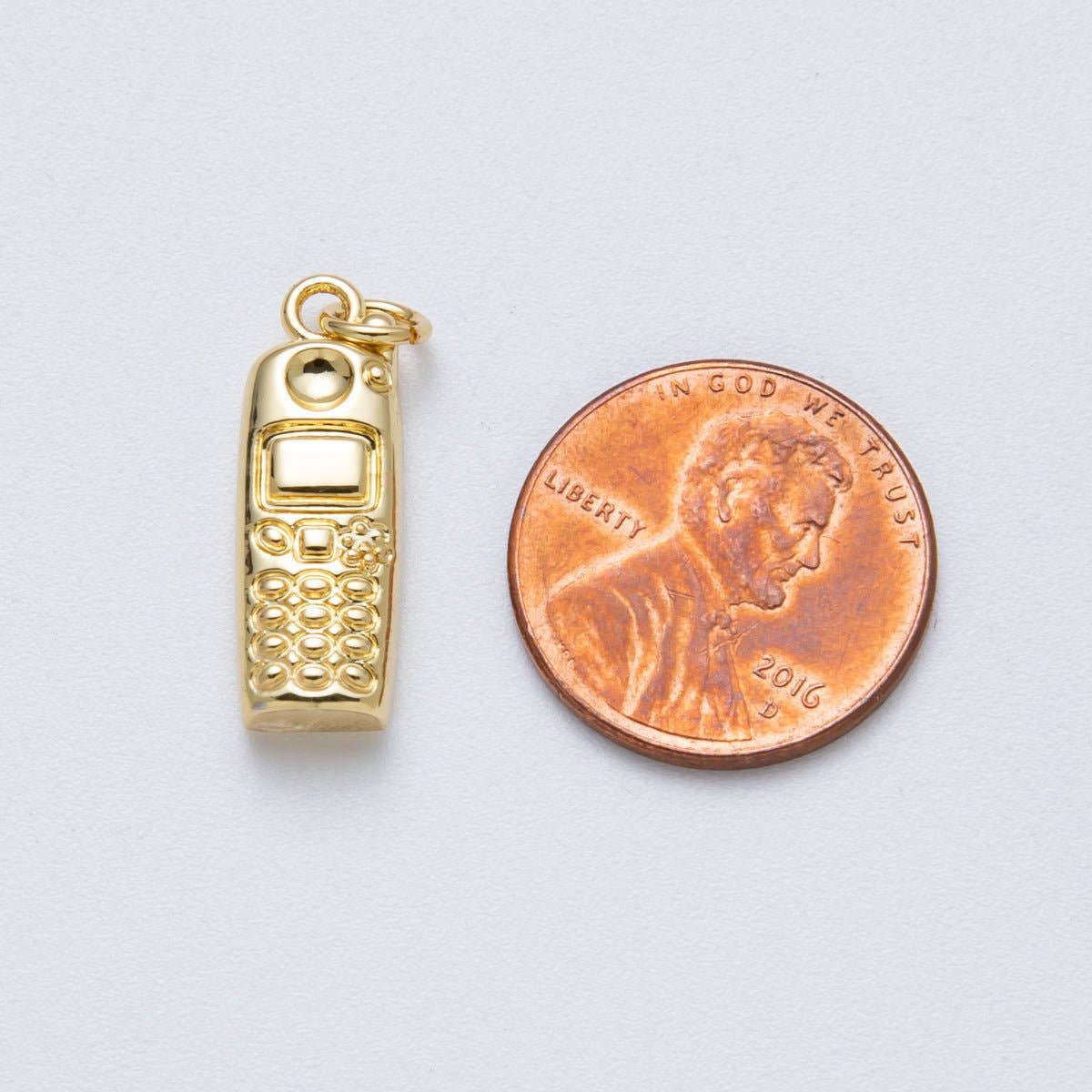 Cordless Phone 3D Charm