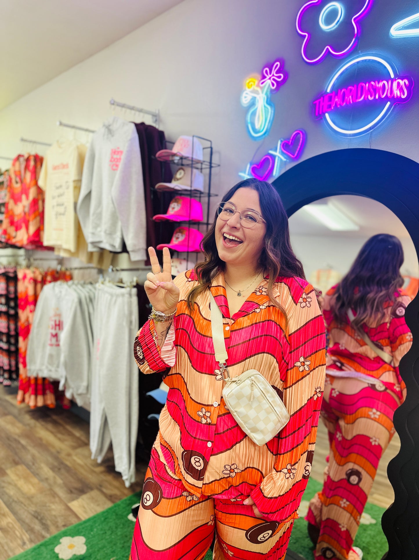 Groovy Girl Plisse Set Emy Ave™ x VV’s Boutique