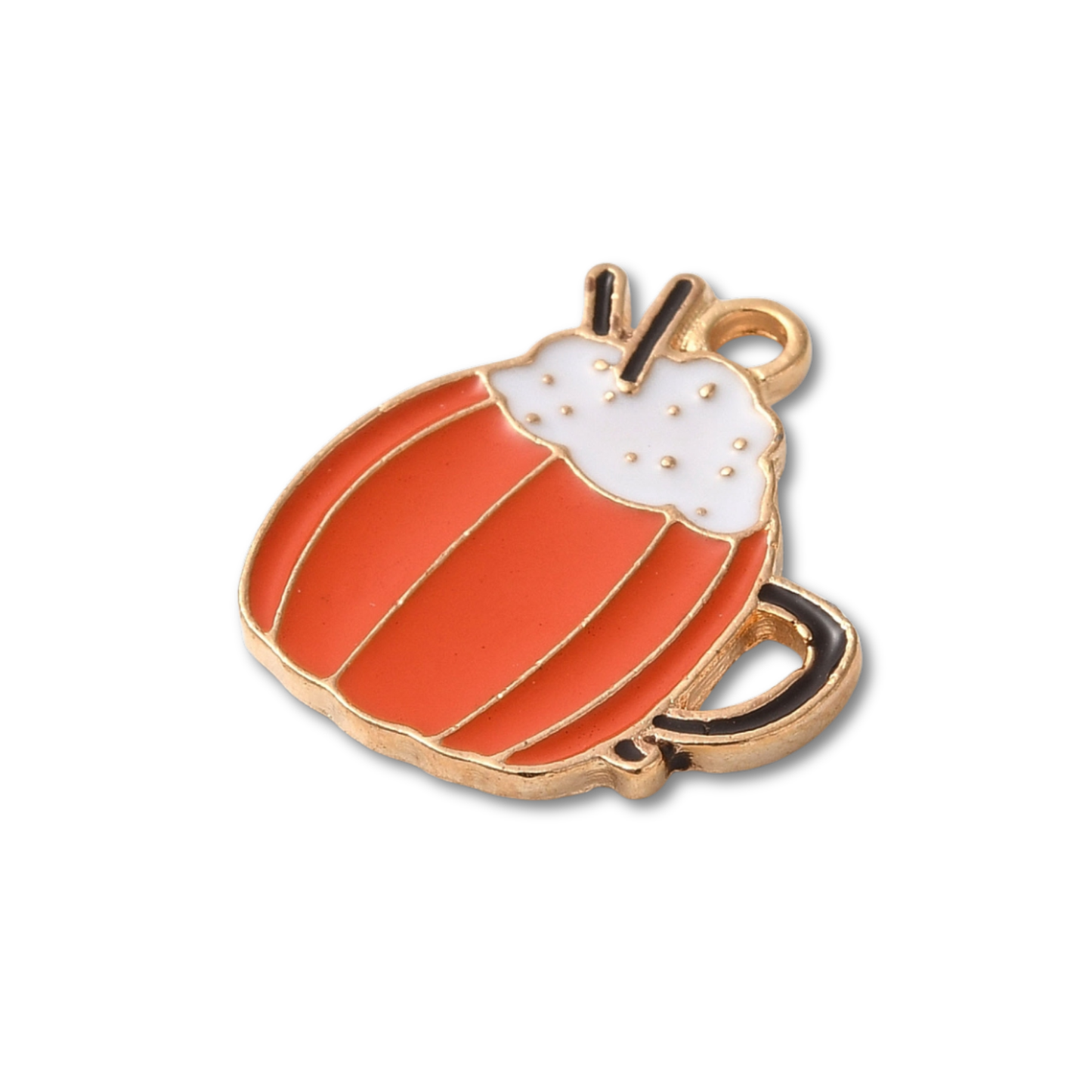 Pumpkin Spice Latte Charm