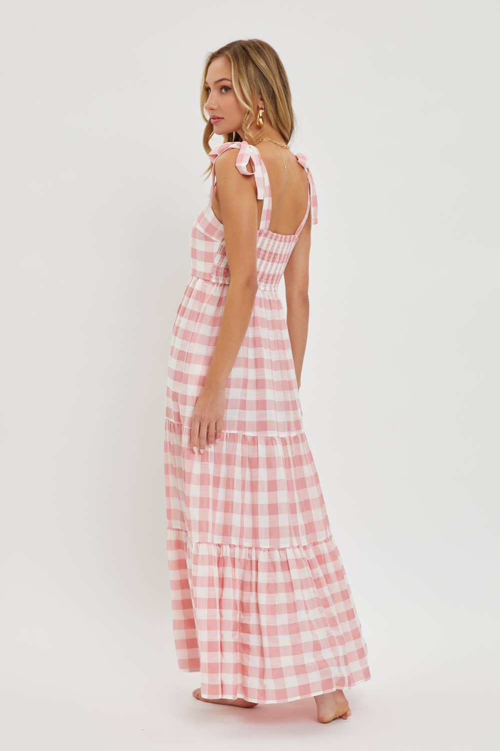 MAXI DRESS IN TIERED