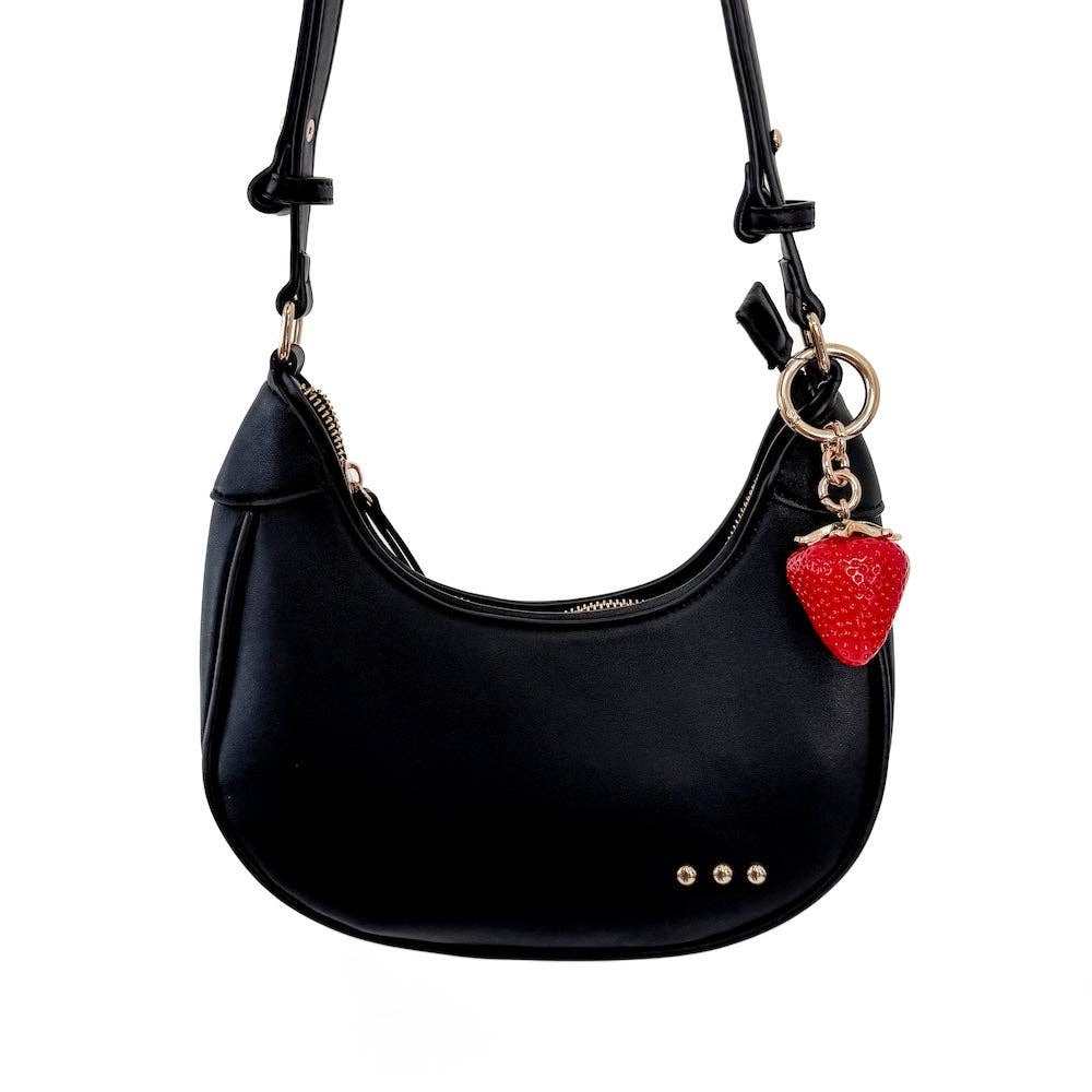 The Big Juicy Strawberry Bag Charm