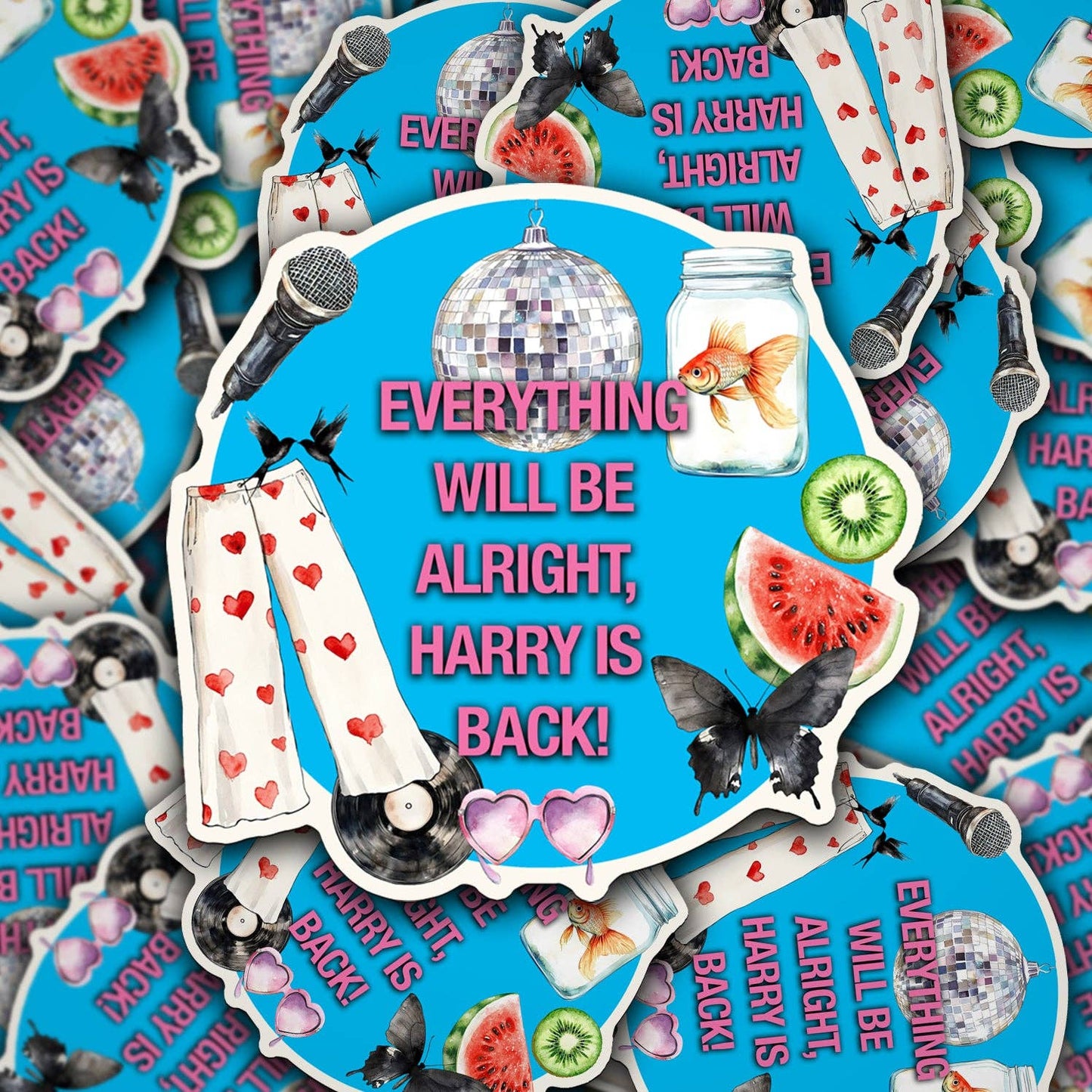 Vinyl Decal Harry Is Back!