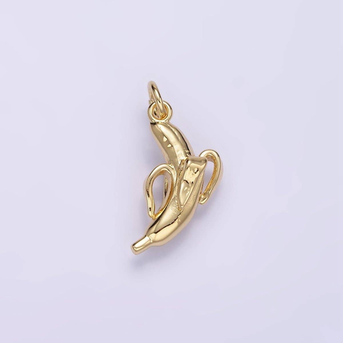 Peeled Banana Fruit Charm
