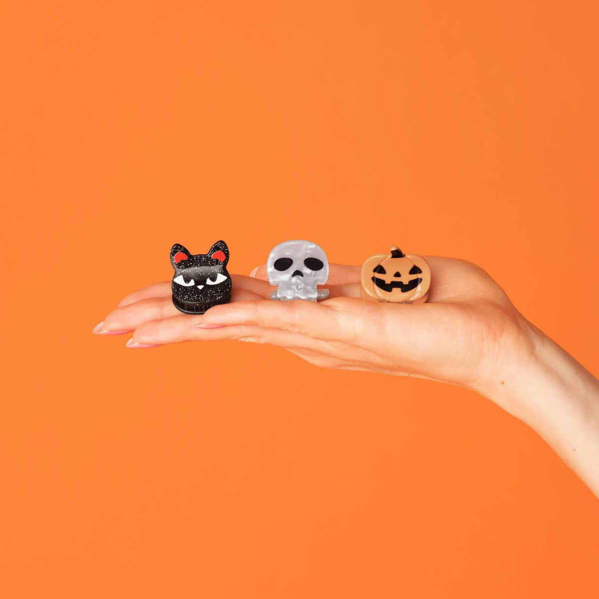 Kitsch | Mini Claw Clips 6pc Set - Halloween Squad