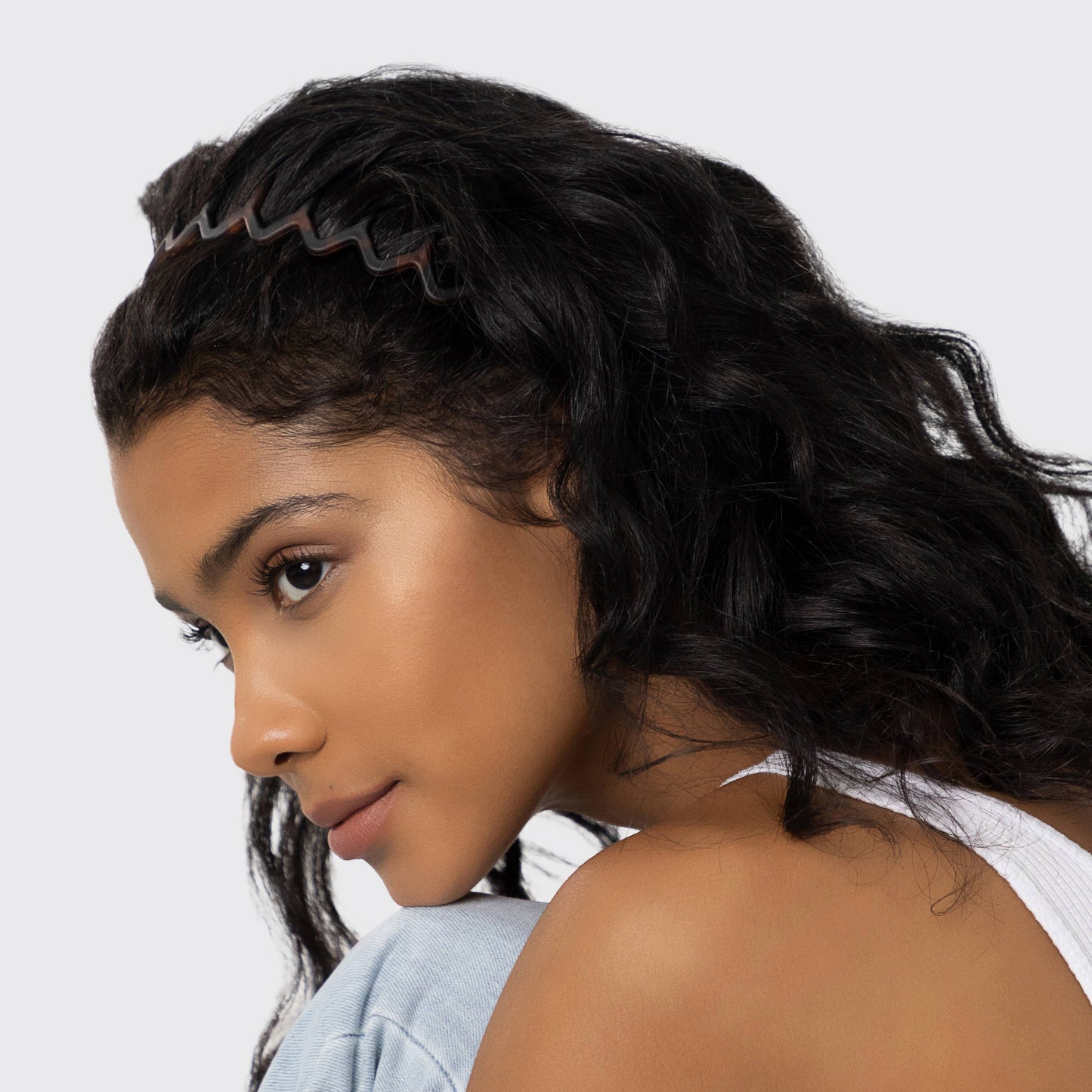 Kitsch | Zig Zag Headband 2pc - Black & Tort