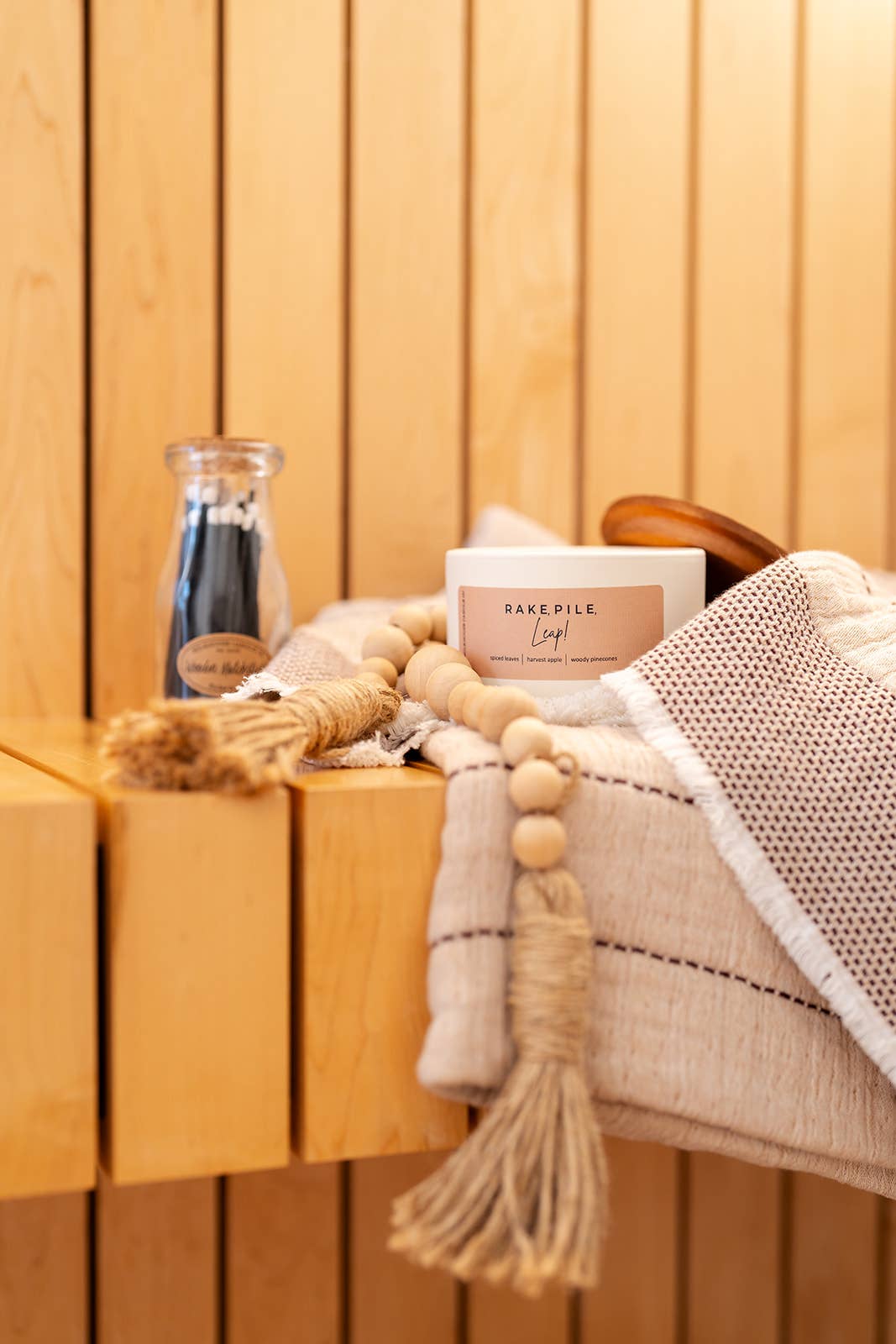 Rake, Pile, Leap | Statement Candle