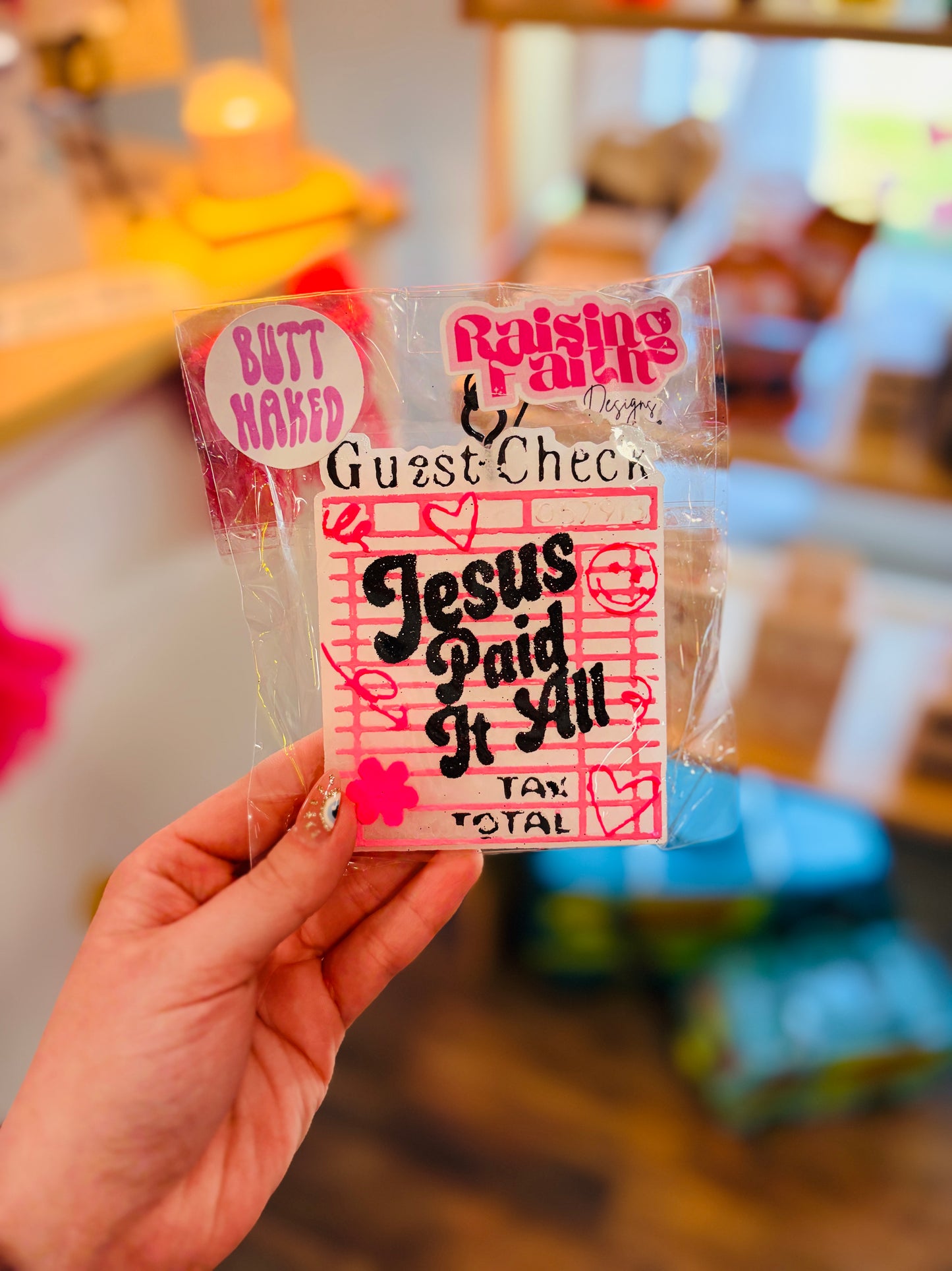 Jesus Paid It All Freshie