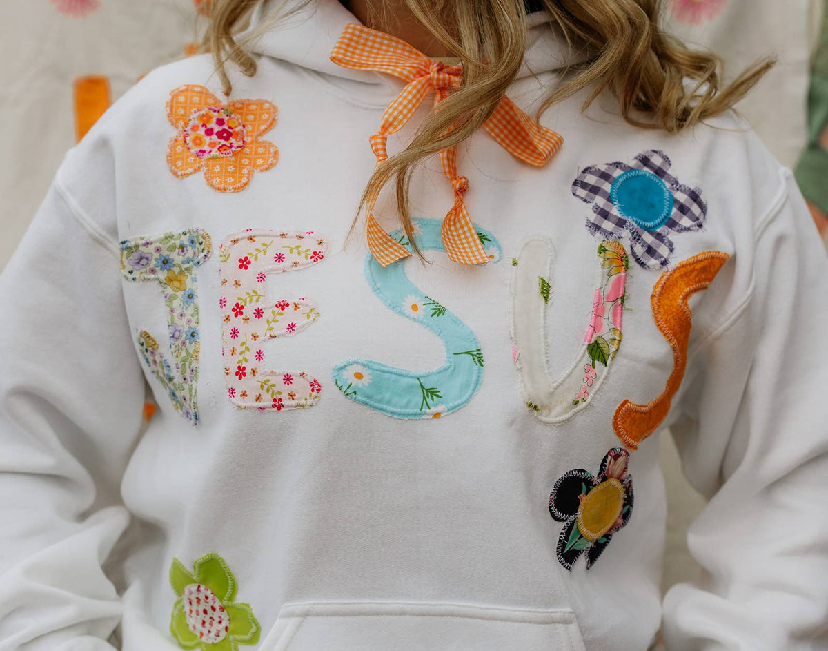 Jesus Patchwork Hoodie