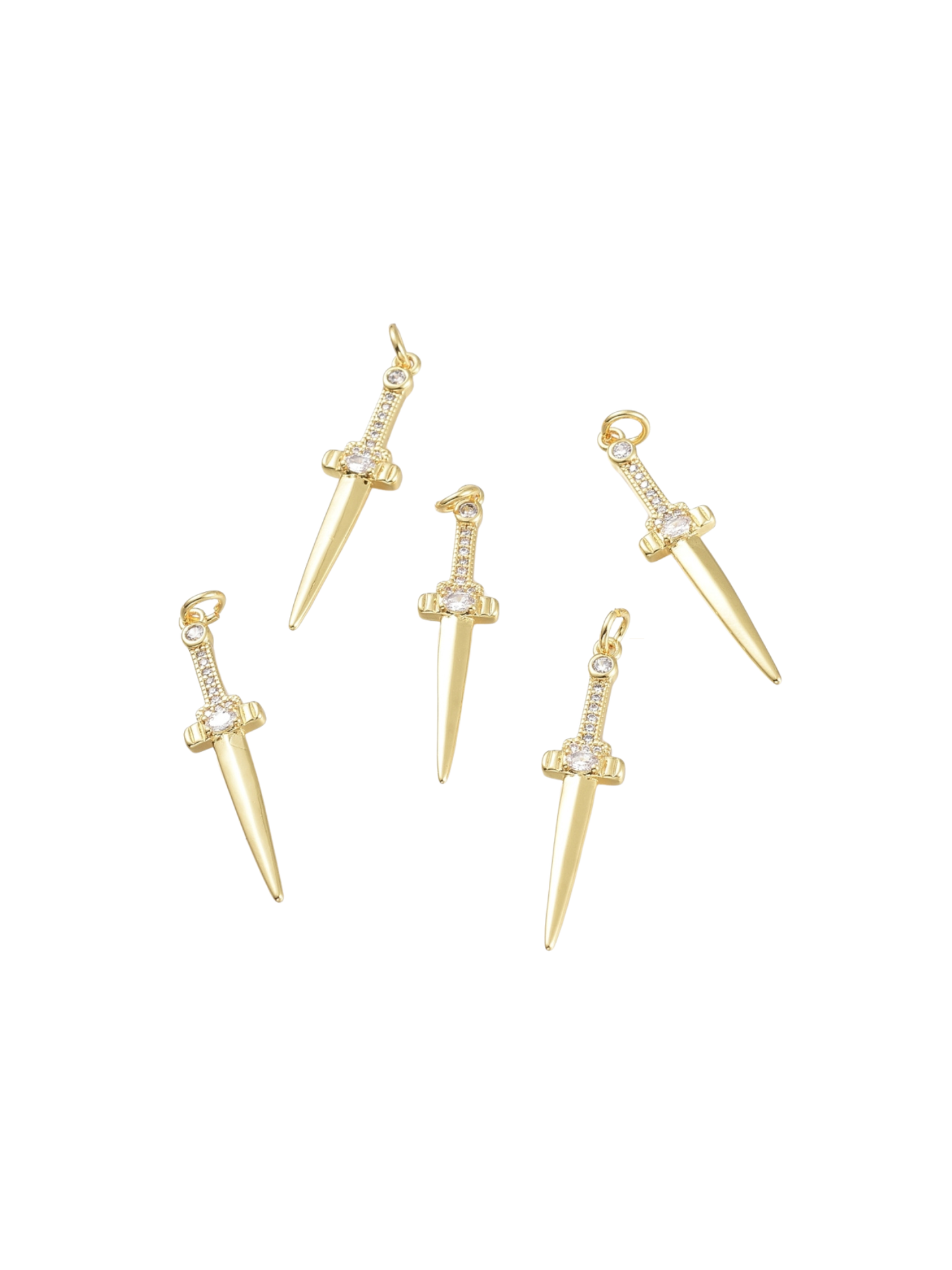 * Gold Sword of the Spirit Charm