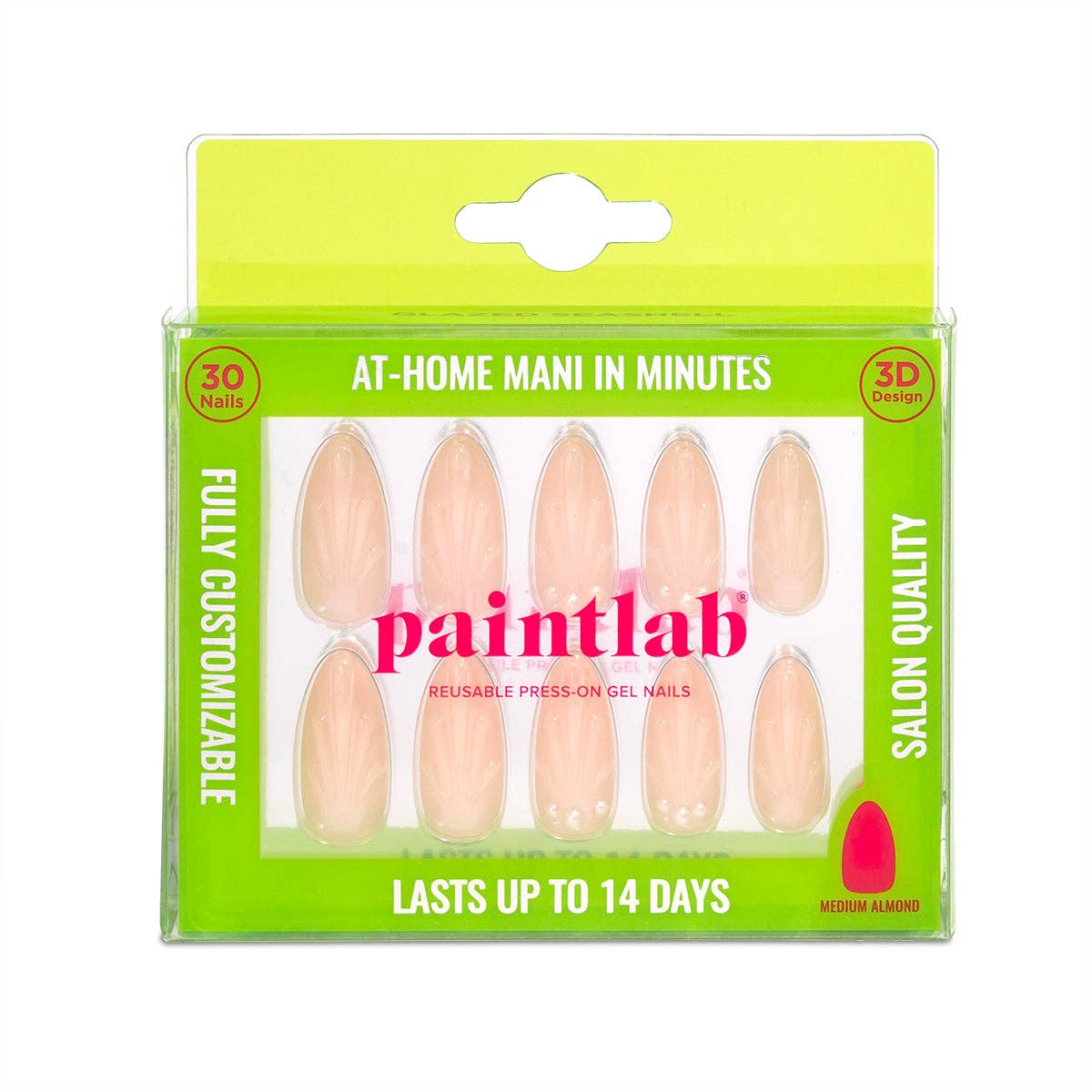 Glazed Seashell Press-On Nails