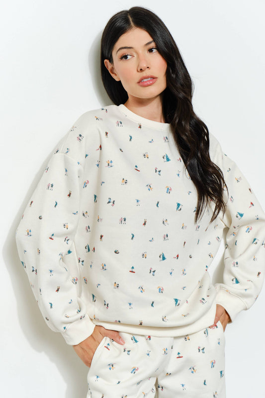 Pretty Garbage | Lane People Sweatshirt