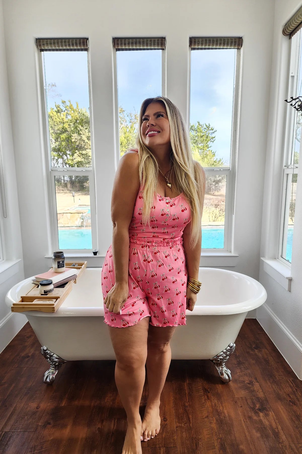 Cherry Sweet Dreams PJ Set