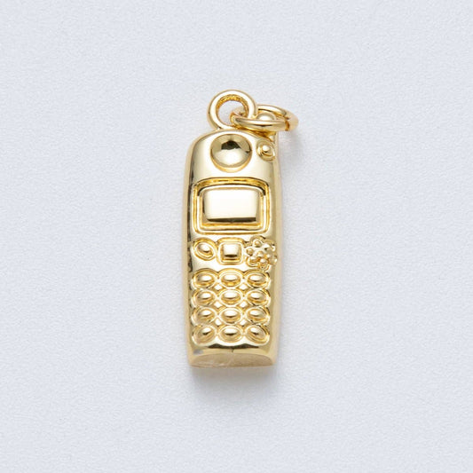 Cordless Phone 3D Charm