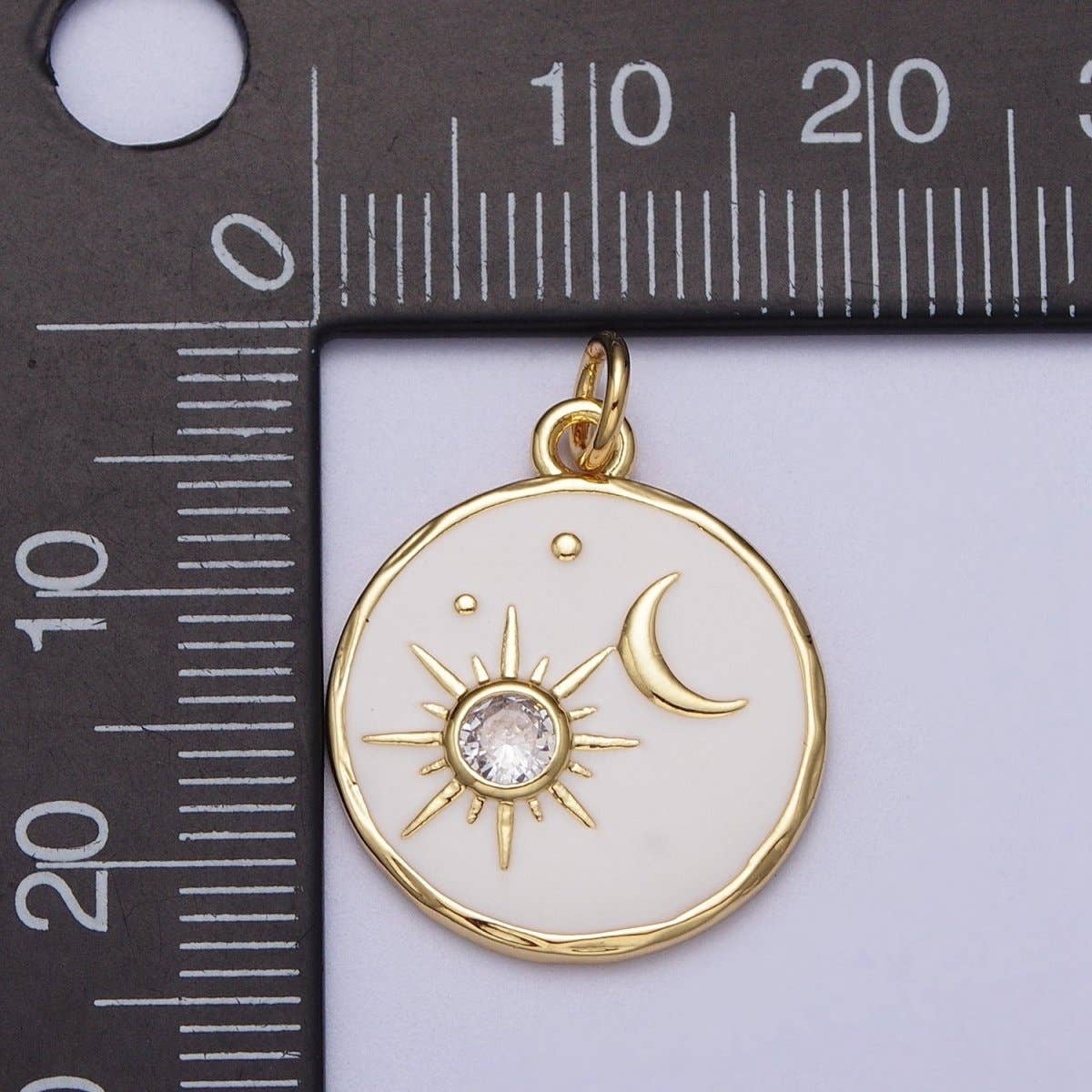 What’s Above Celestial Moon & Sun Charm
