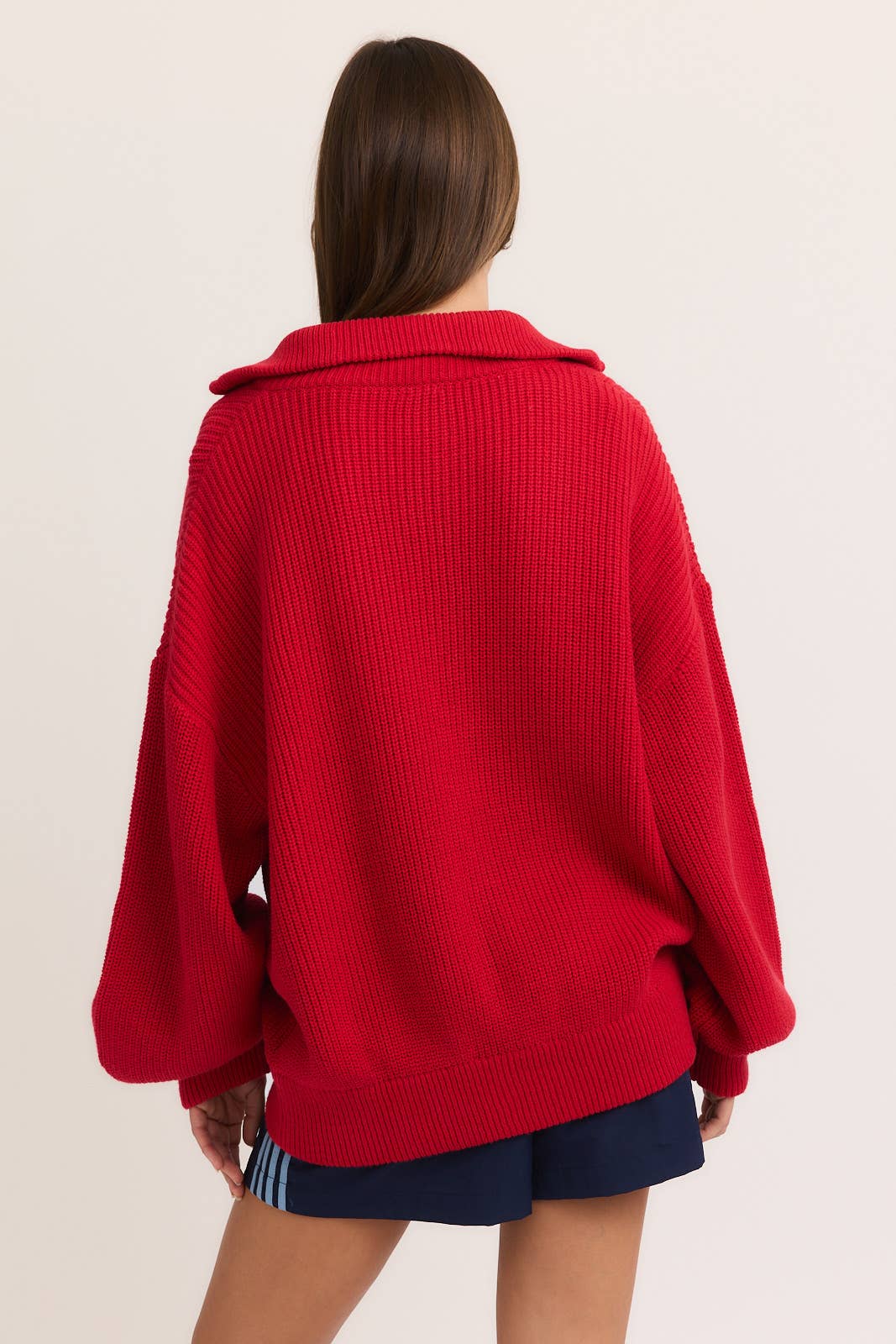 Le Lis | ZIP UP OVERSIZED SWEATER CARDIGAN