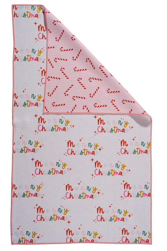 Bloom Towels | Merry Mint Waffle Knit Kitchen Towel