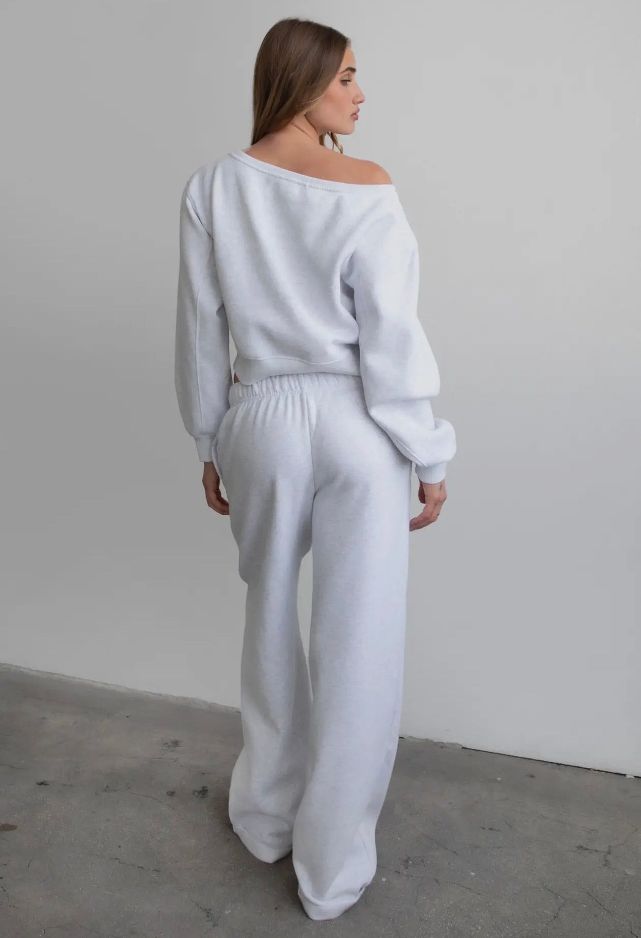 TicToc | Lani Cloud Fleece Wide Leg Sweatpants