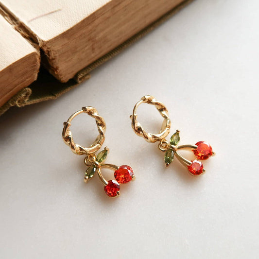 Cherry on Top Earrings
