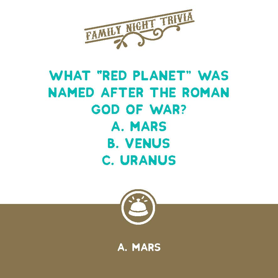That Rings a Bell! Game: Family Night Trivia
