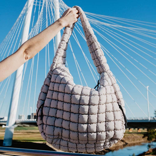 Sand Wholesale Oversized Hobo Bag