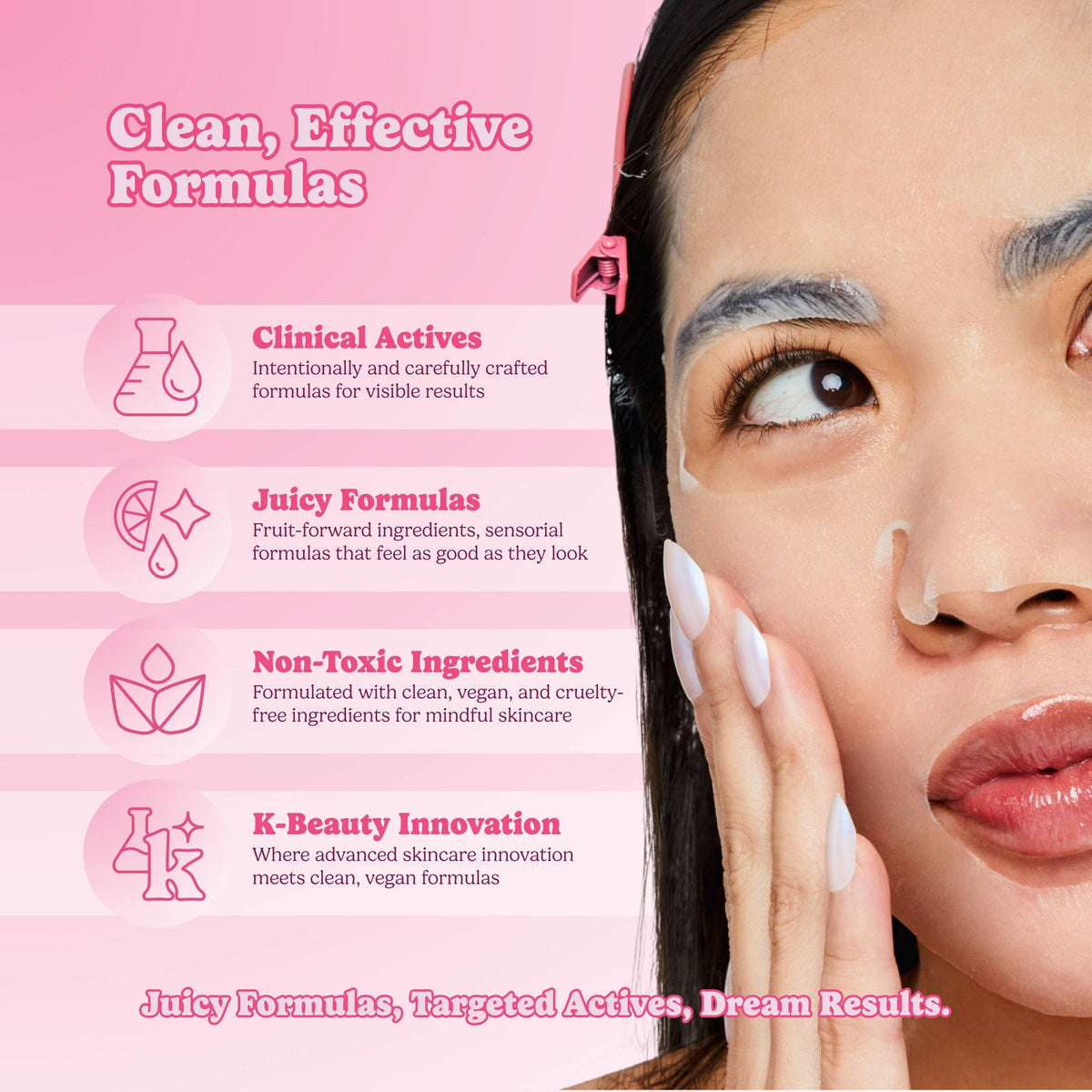 Hydration Heroes Face Mask Kit (4x Masks)