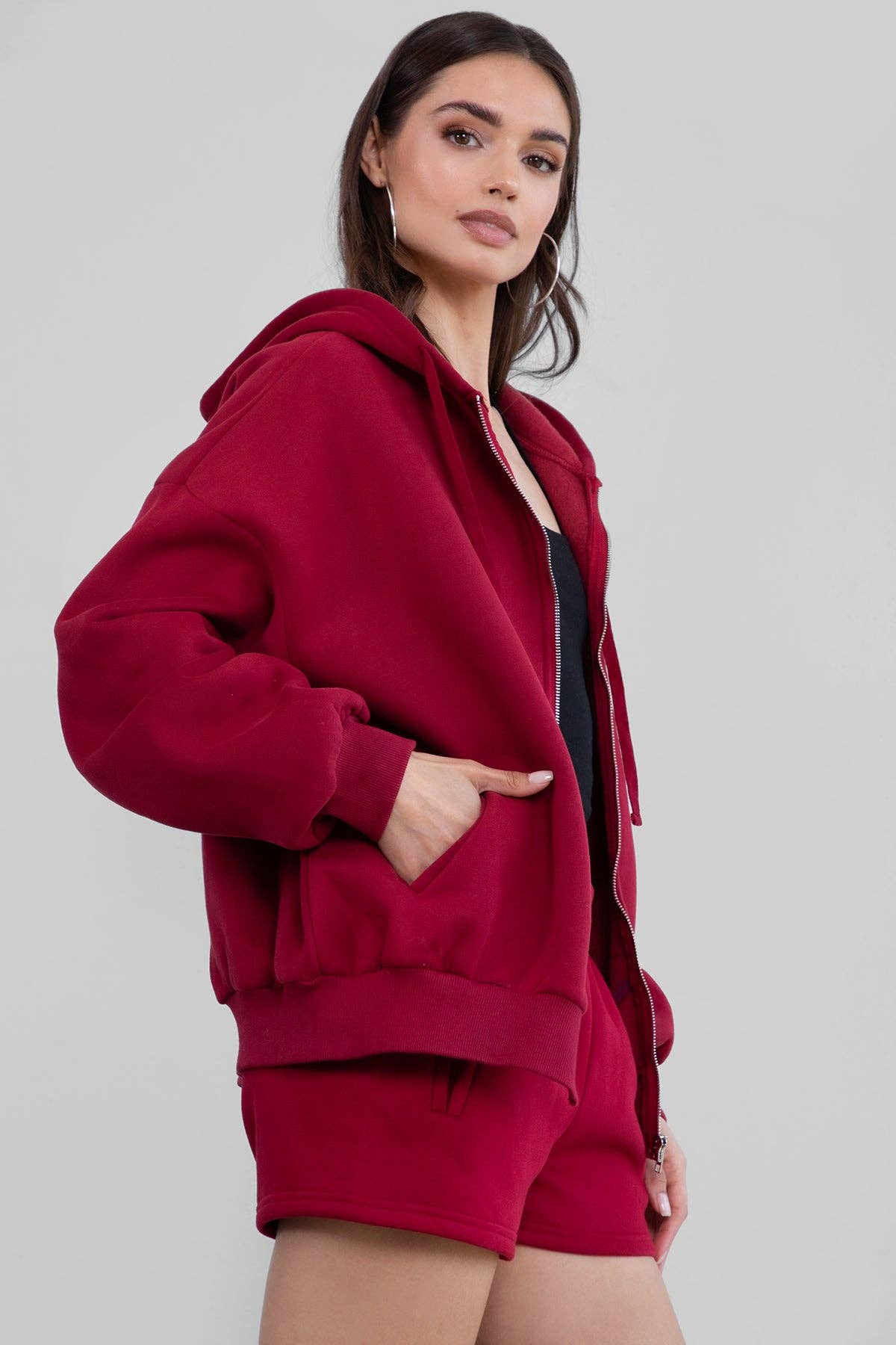 Cloud Oversized Loose Fit Hoodie - PLUS