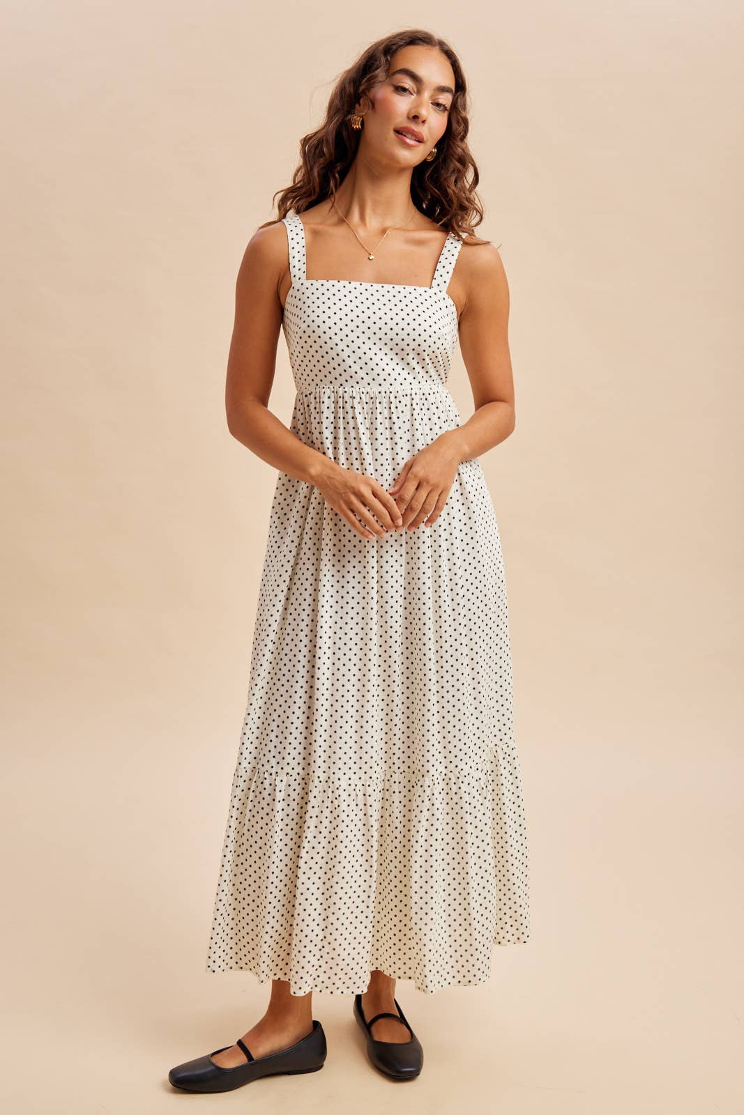 POLKA BOW MAXI