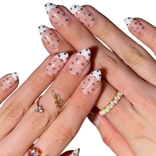 Chrome Polka Dot
