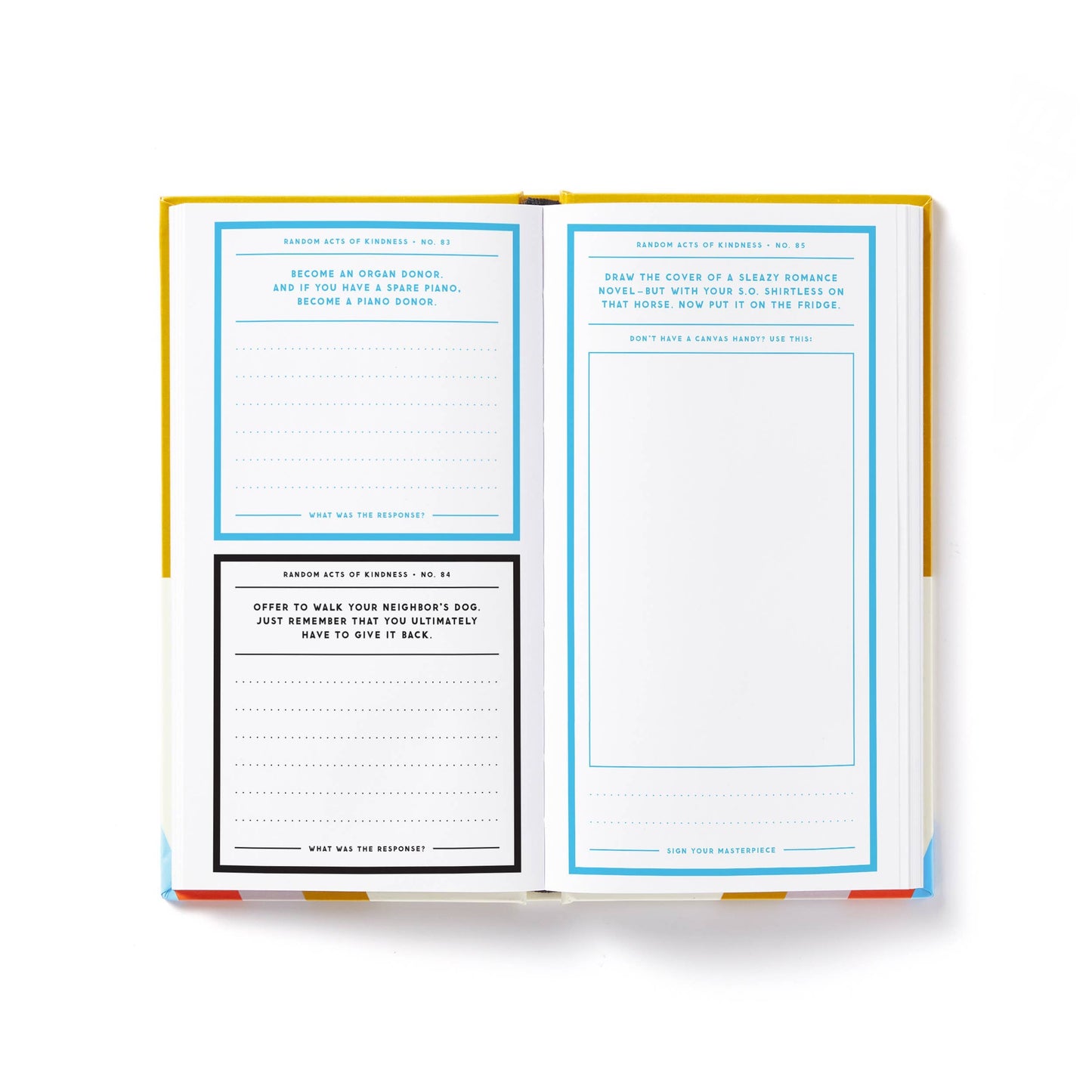 Brass Monkey A Billion Random Acts of Kindness Prompted Journal