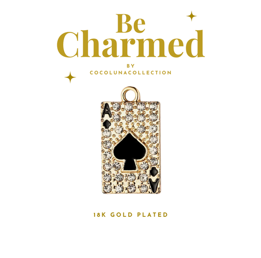 Diamante Playing Card | Charm