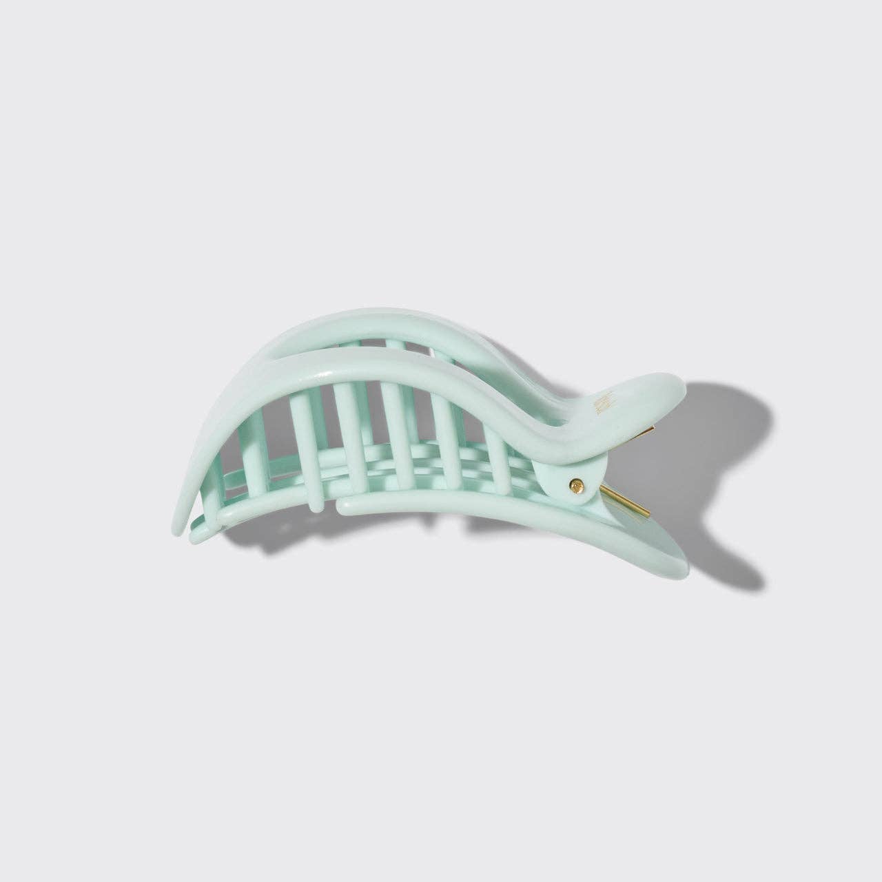 Kitsch | Recycled Plastic Small Flat Cloud Clip - Sage Leaf