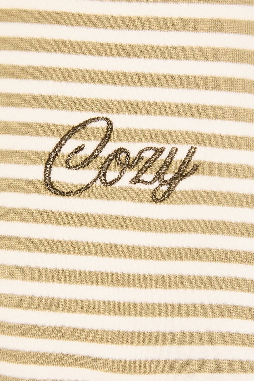 Cozy Olive Stripe Set (BOTTOM)