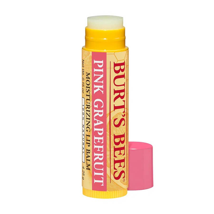 Moisturizing Pink Grapefruit Lip Balm With Vitamins C & E