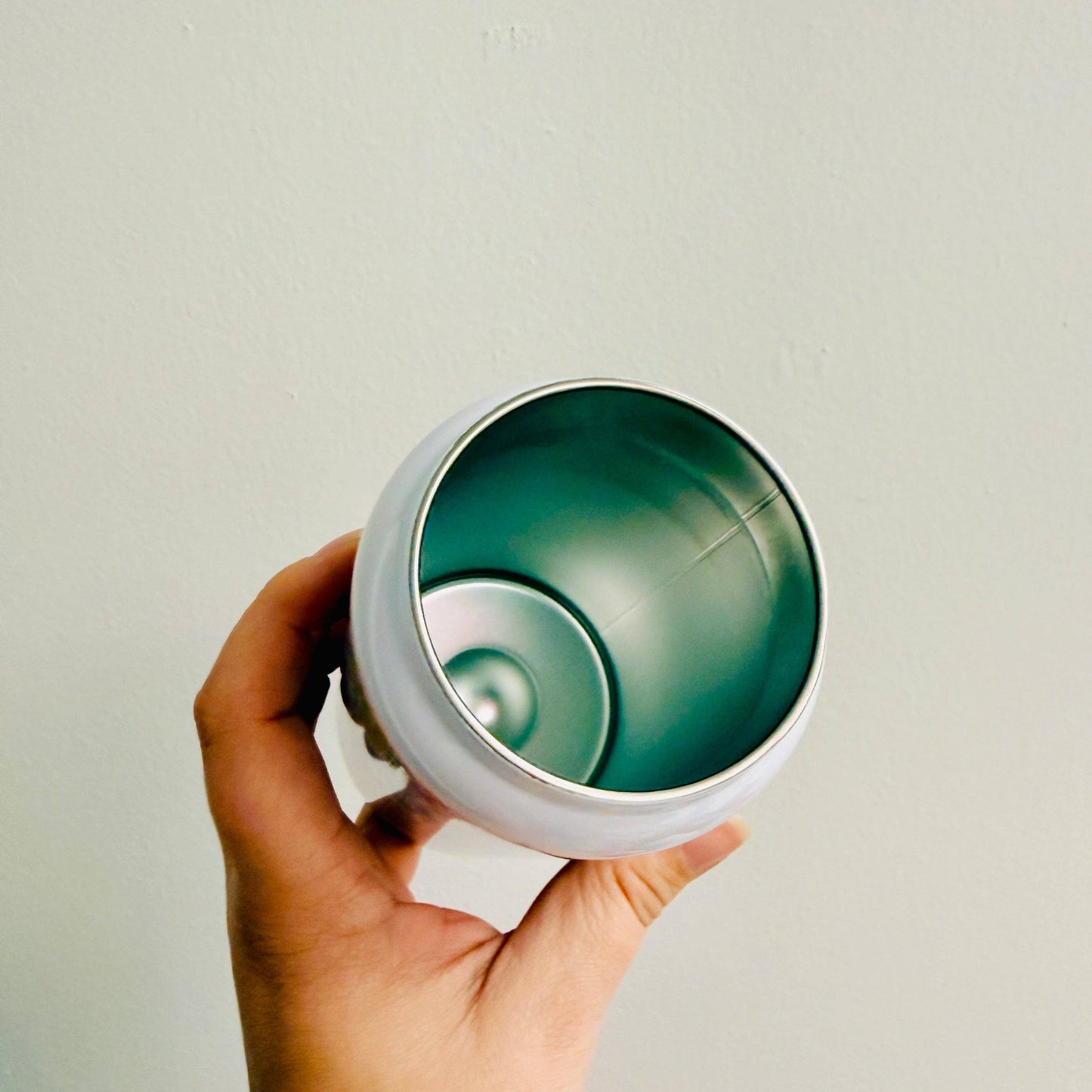 16 oz Stainless Steel Cup, Bows and Ditsy Floral Pattern