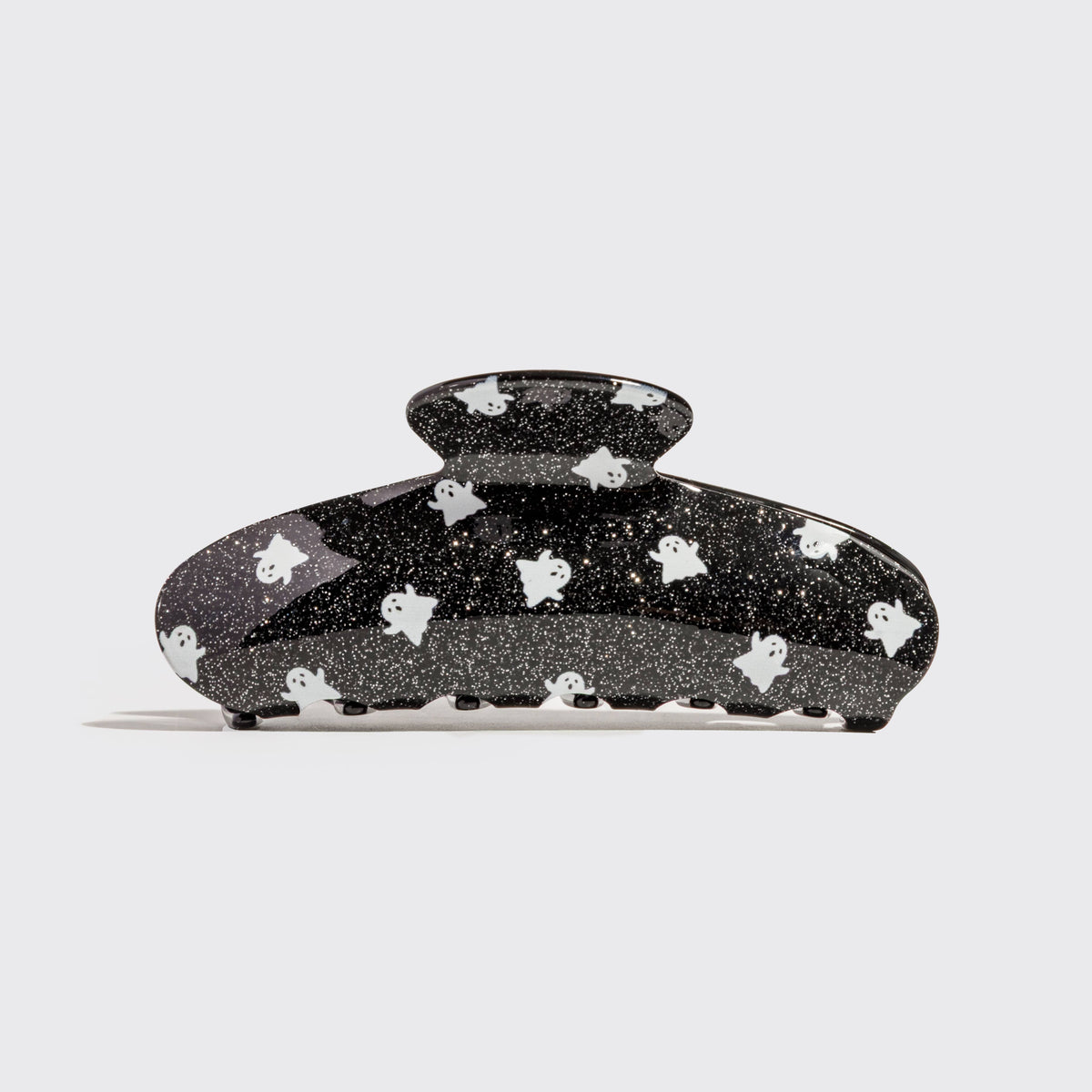 Kitsch | Recycled Plastic Glitter Claw Clip - Ghosts