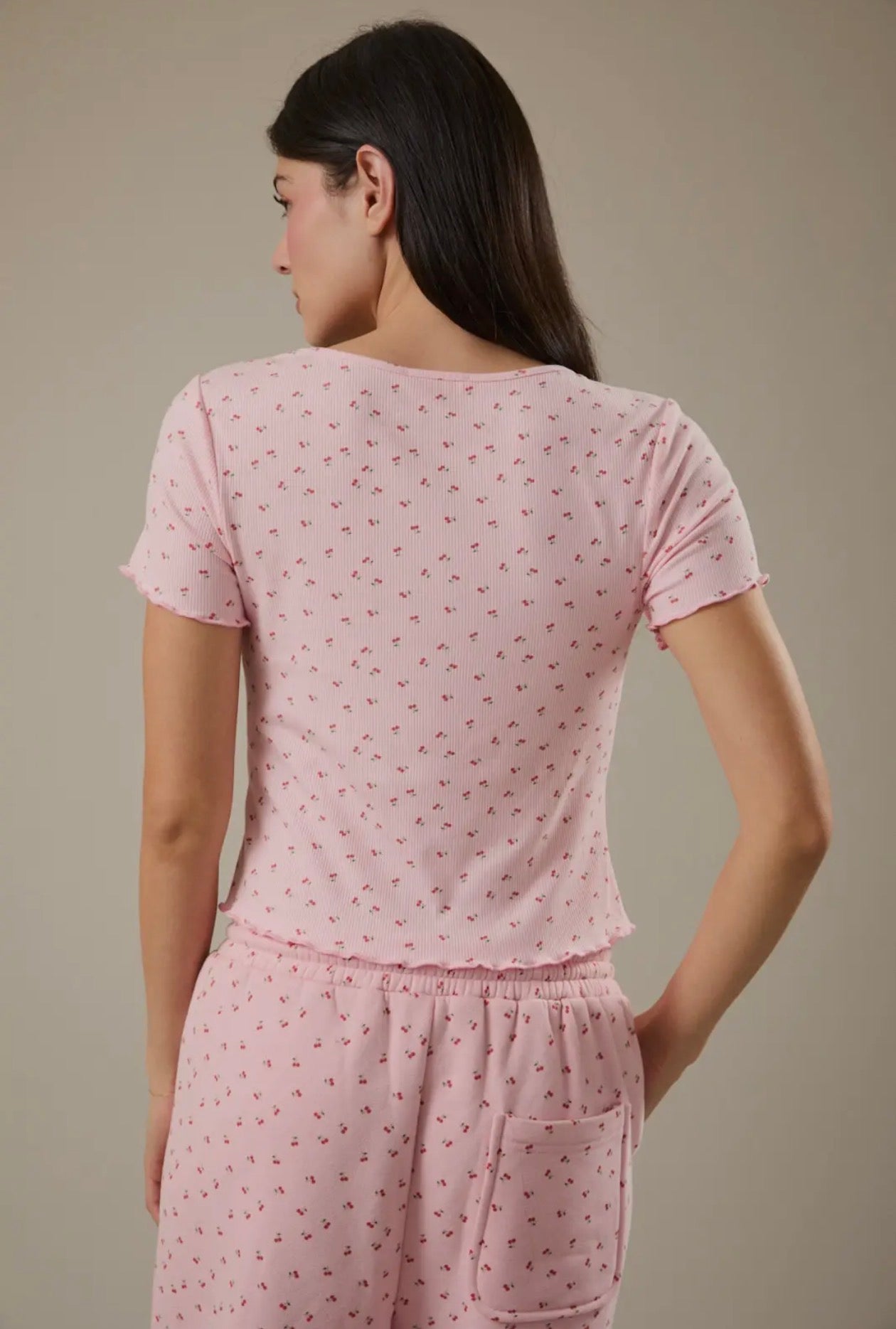 Sunday Edition | Cherry Days Ribbed Top