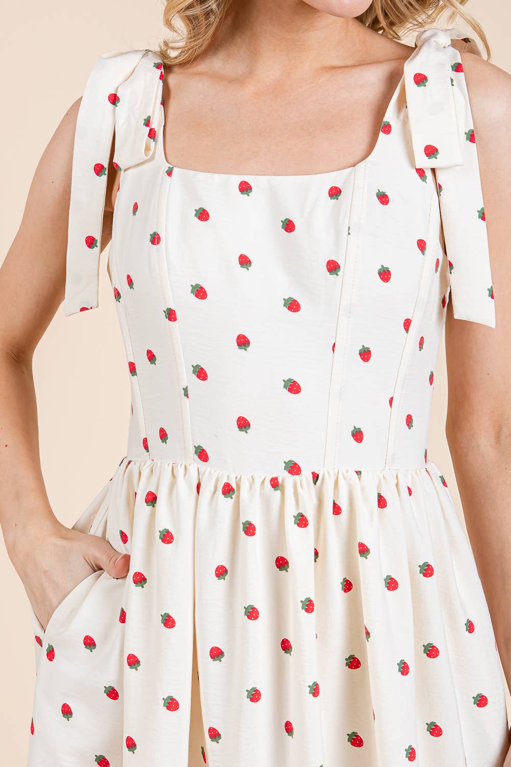 Strawberry Fields Midi Sundress