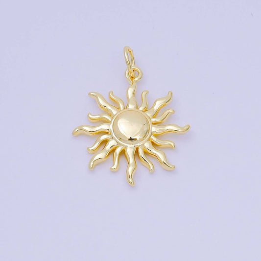 Summer Celestial Sun Ray Charm