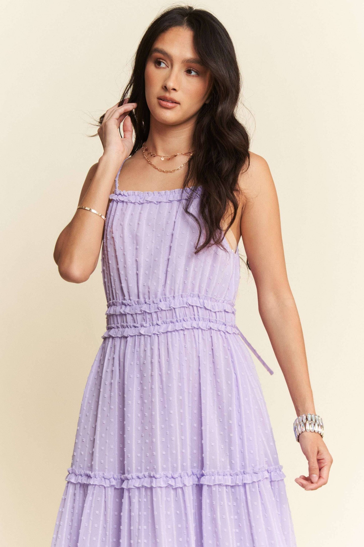Lilac Dreams Midi Dress