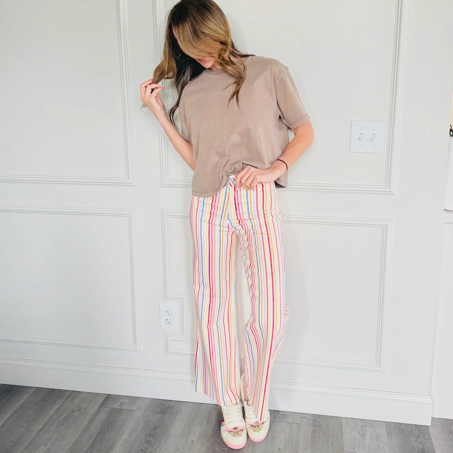 Rainbow Bright Striped Pants