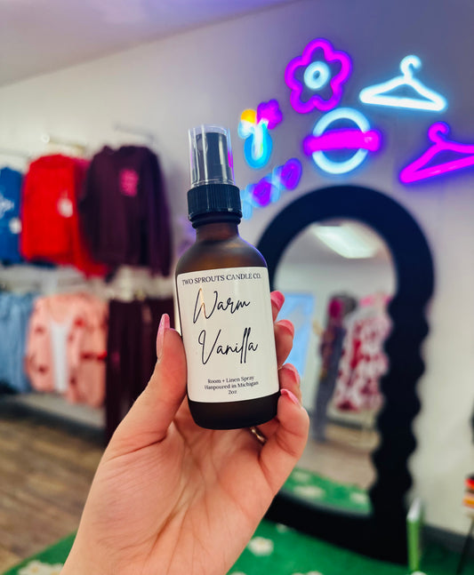 2oz Warm Vanilla Room Spray