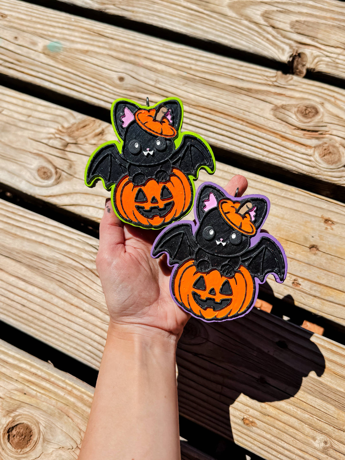 Pumpkin Bat Freshie