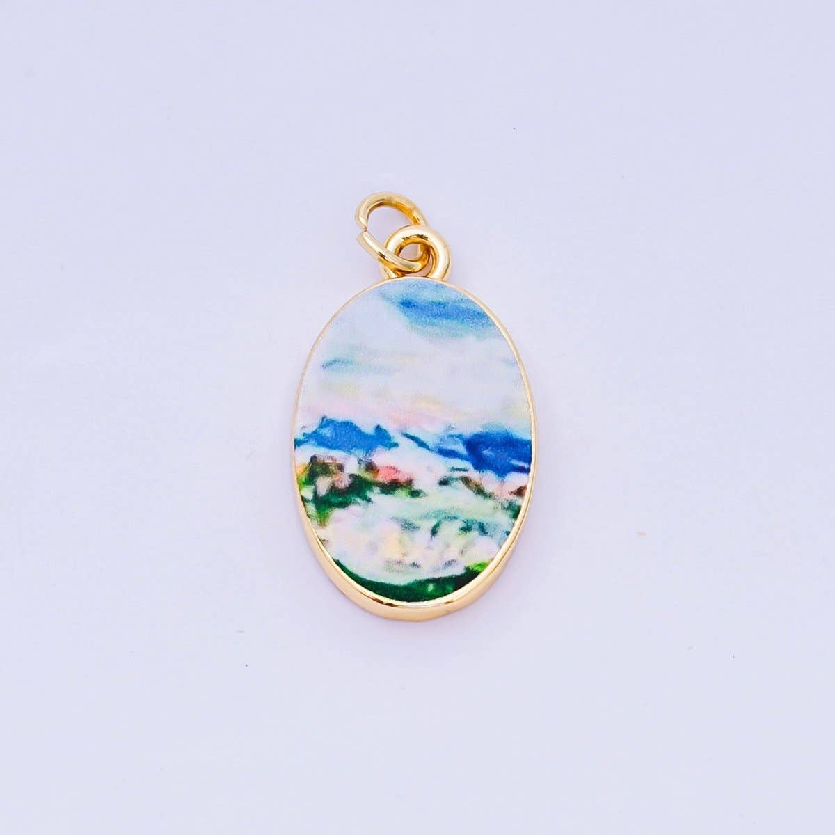 Enamel Art Piece Charms