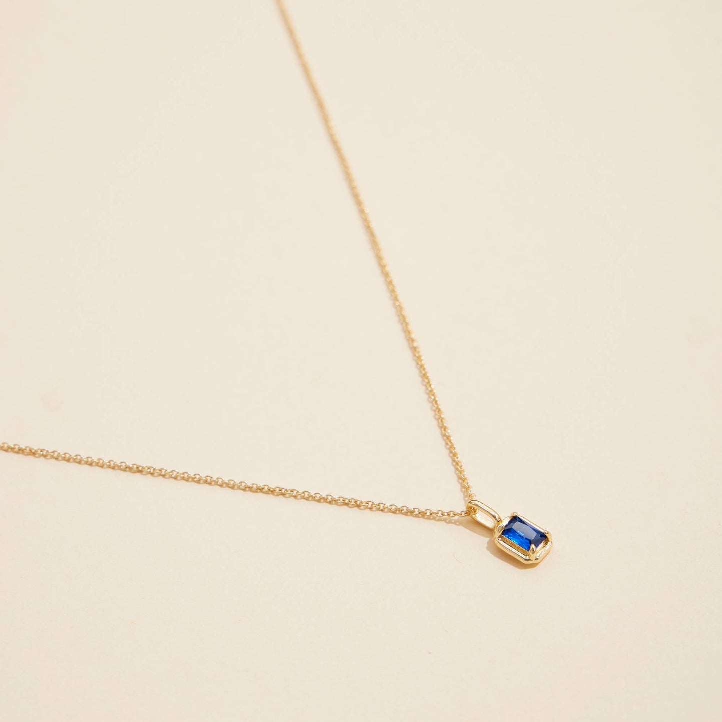 Birthstone Glass Charm Necklaces