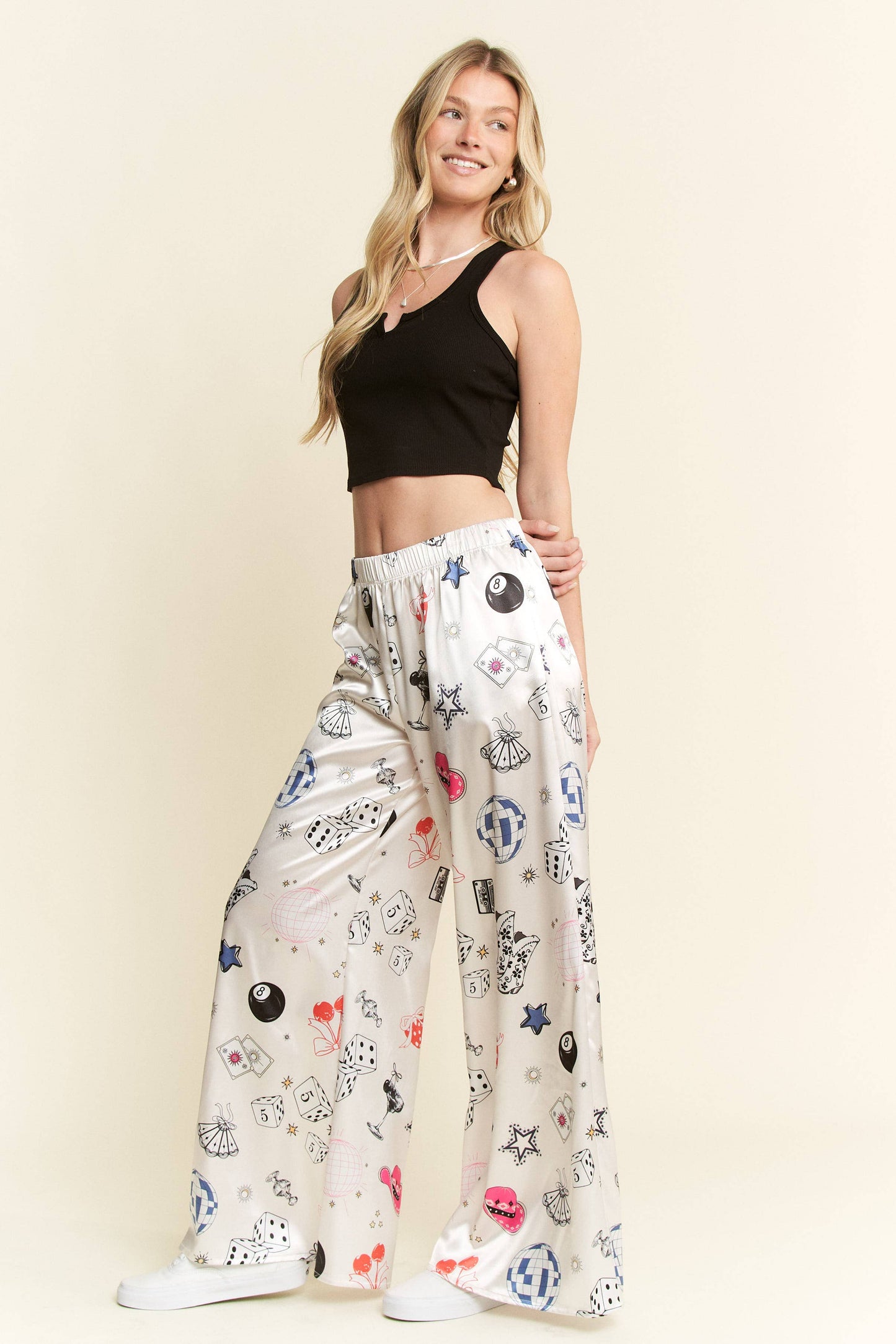 PARTY COLLAGE PANTS