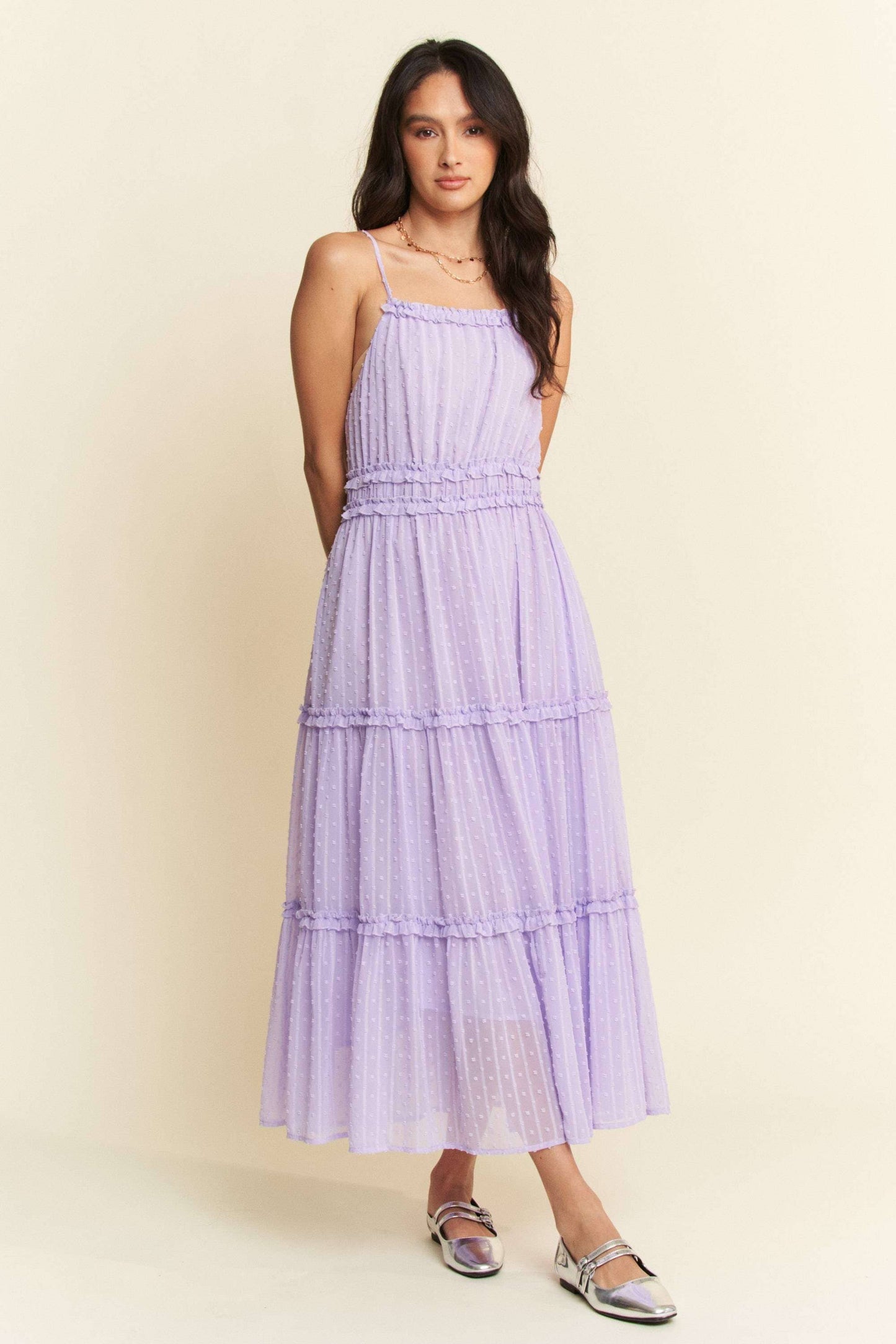 Lilac Dreams Midi Dress